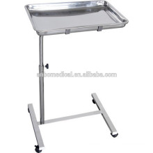 High Quality SS. Mobile hospital surgical Instruments Tray trolley for sale